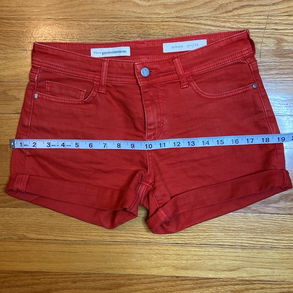 Anthropologie Red Jean Shorts - Picture 10 of 14